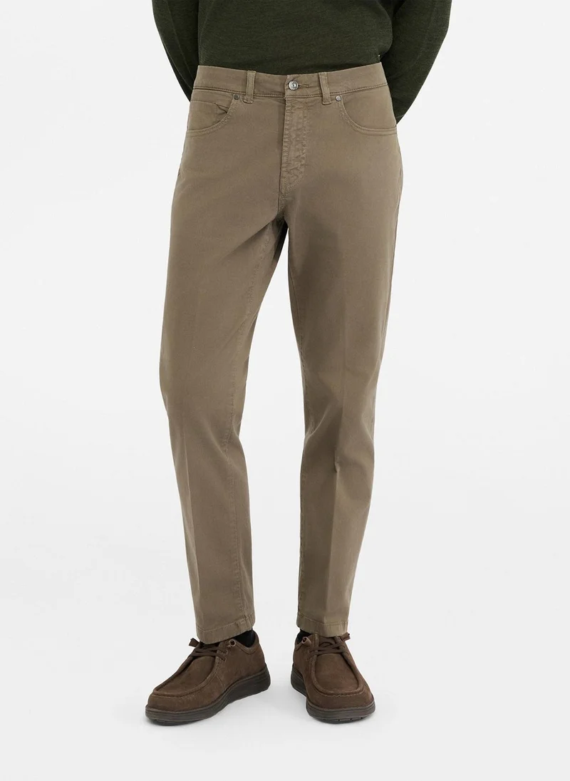 ليو جو Slim-fit trousers
